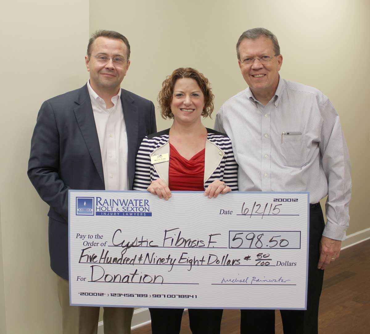 RHS supports the Cystic Fibrosis Foundation Arkansas Chapter!