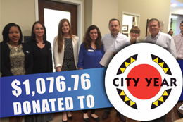 Monthly Charity Giving – City Year Little Rock