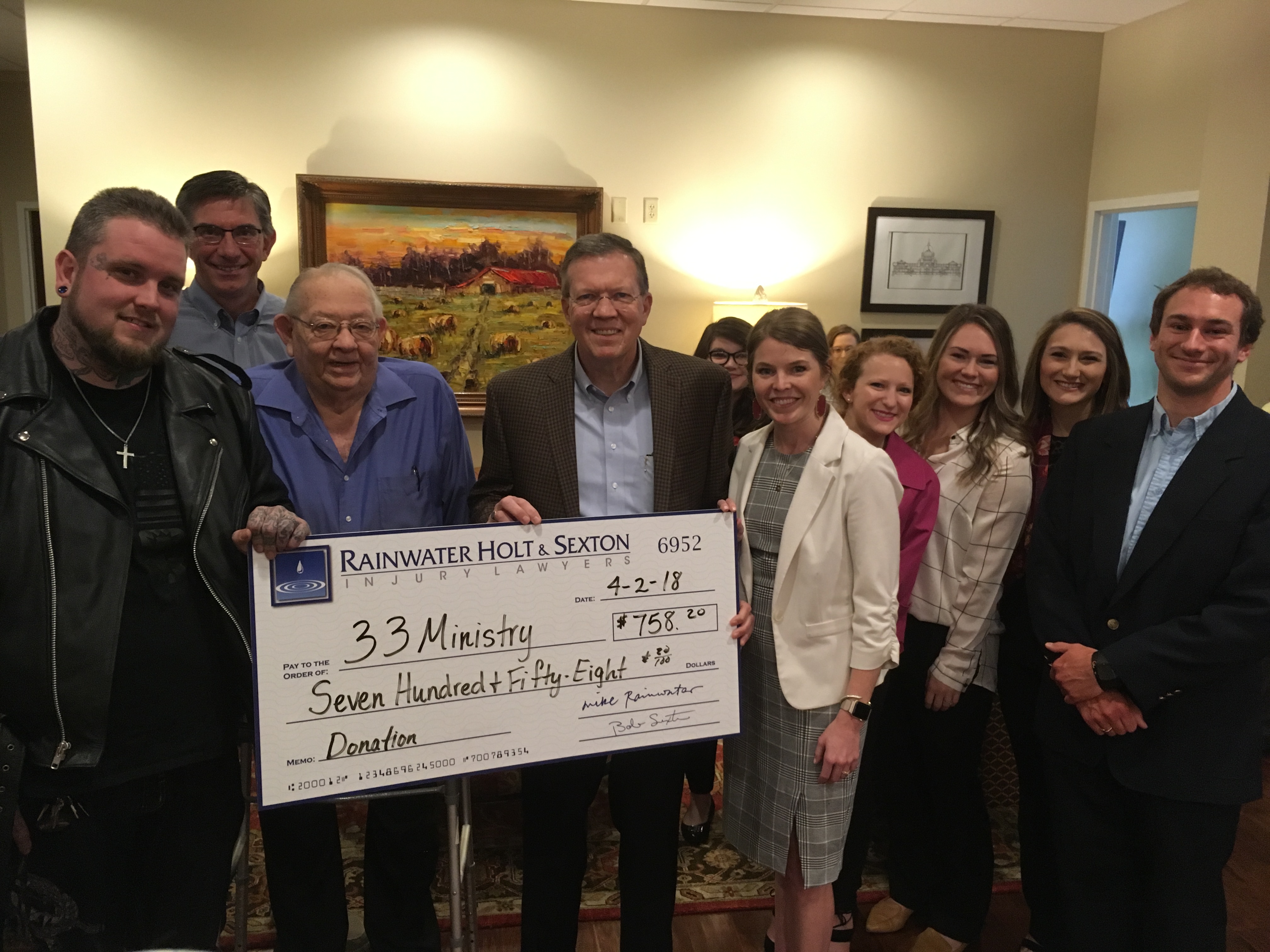 Monthly Charity Winner – 33 Ministry of Grace Church