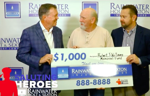Saluting Heroes Arkansas - Robert J. Williams and Rainwater, Holt & Sexton