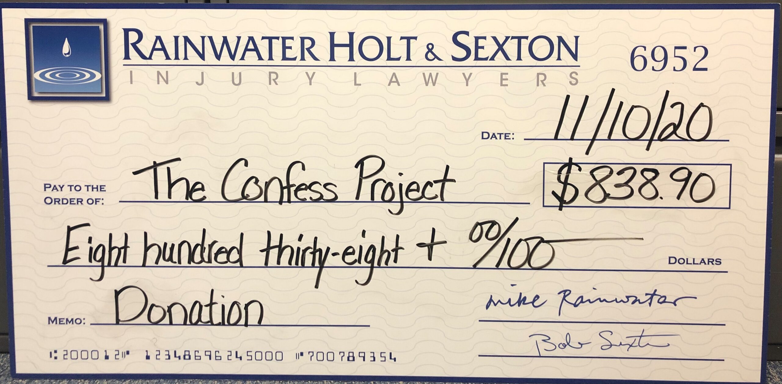 The Confess Project