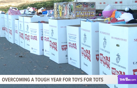 Saluting Heroes - Toys for Tots