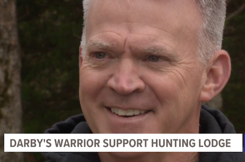 Image of man's face from Darby's Warrior Support Hunting Lodge