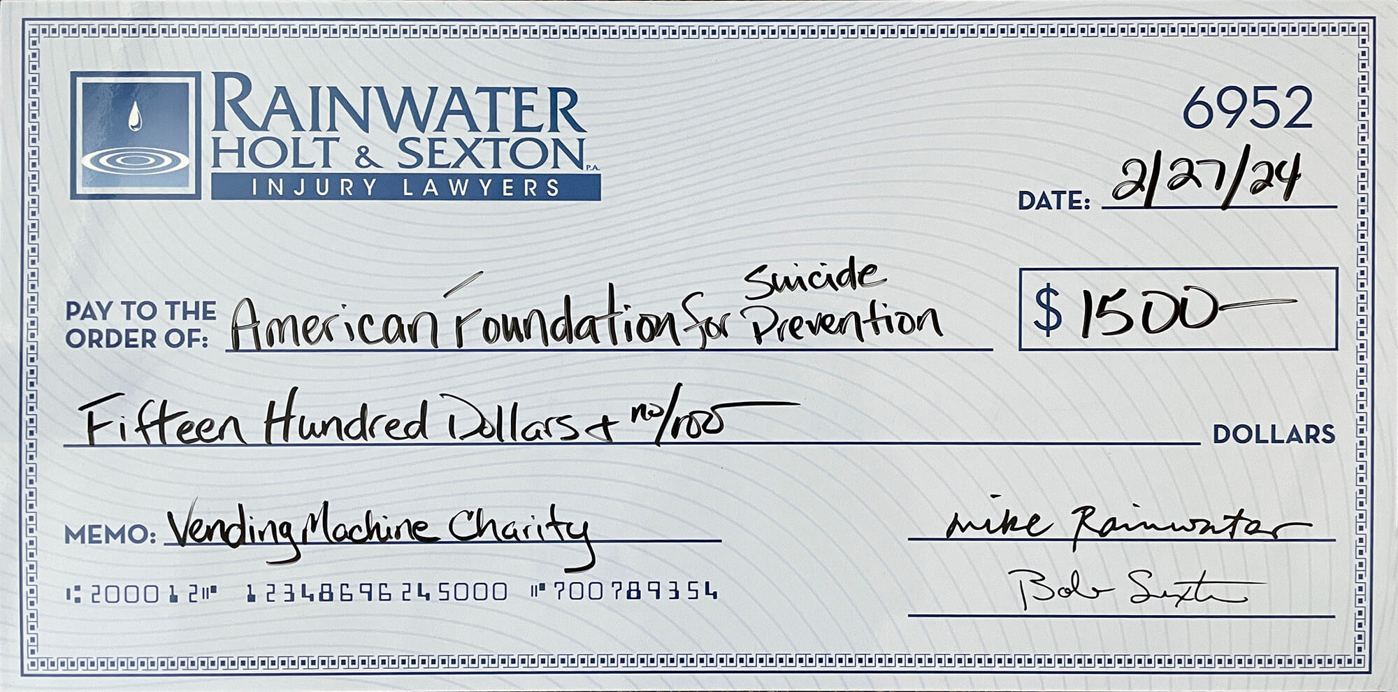 American Foundation for Suicide Prevention