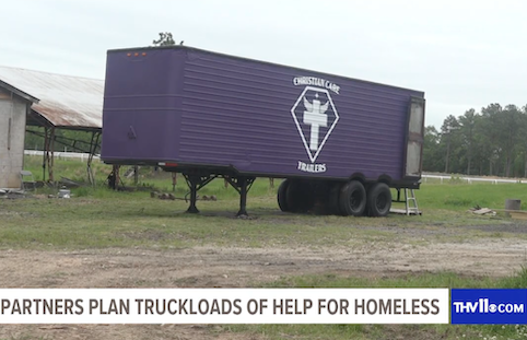 Trailer for homeless support